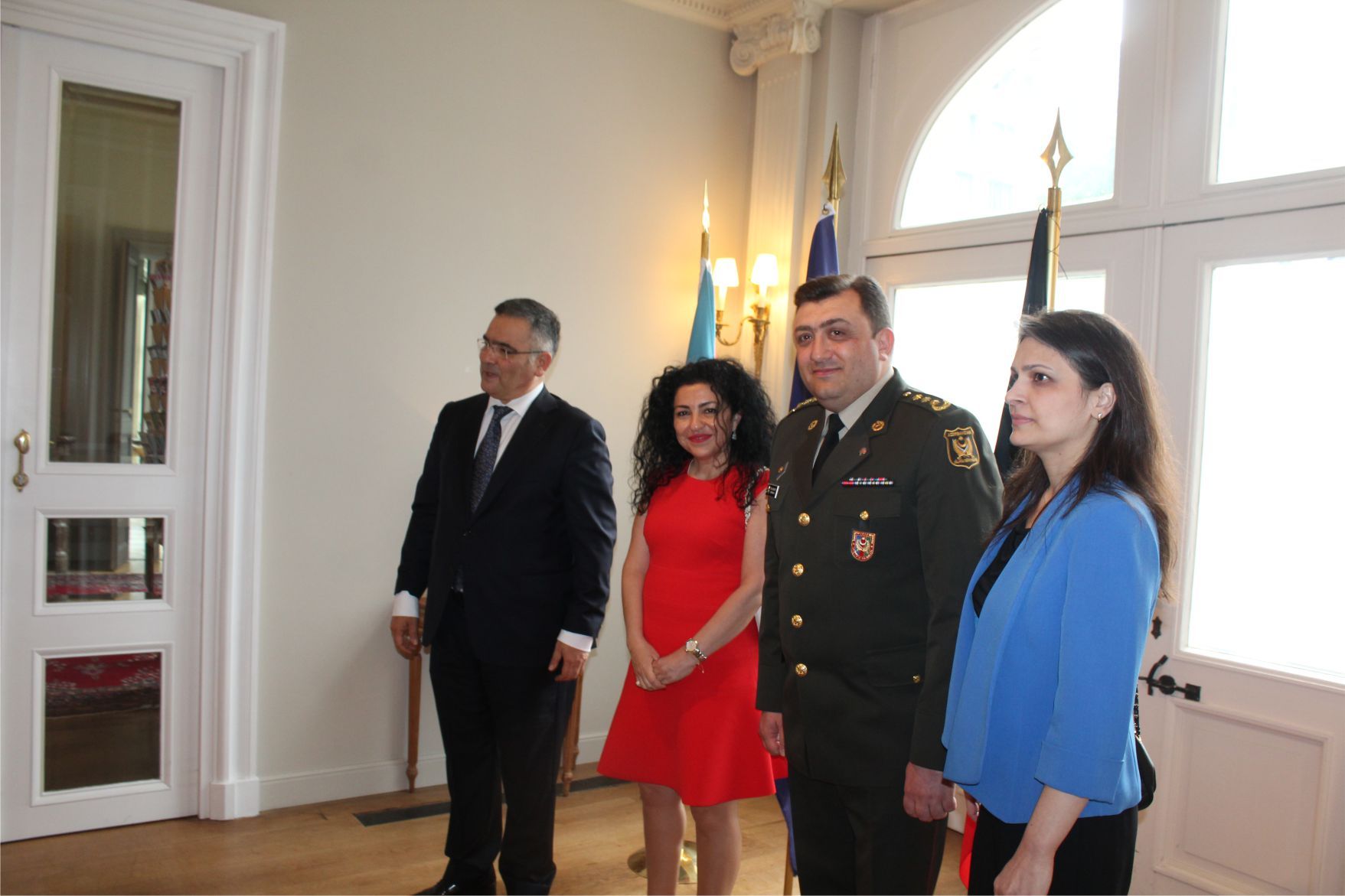 AZERBAYCAN CUMHURİYETİ KURULUŞUNU BİR RESEPSİYONLA KUTLADI