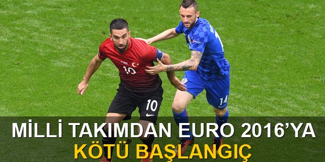 Türkiye 0 - 1 Hırvatistan