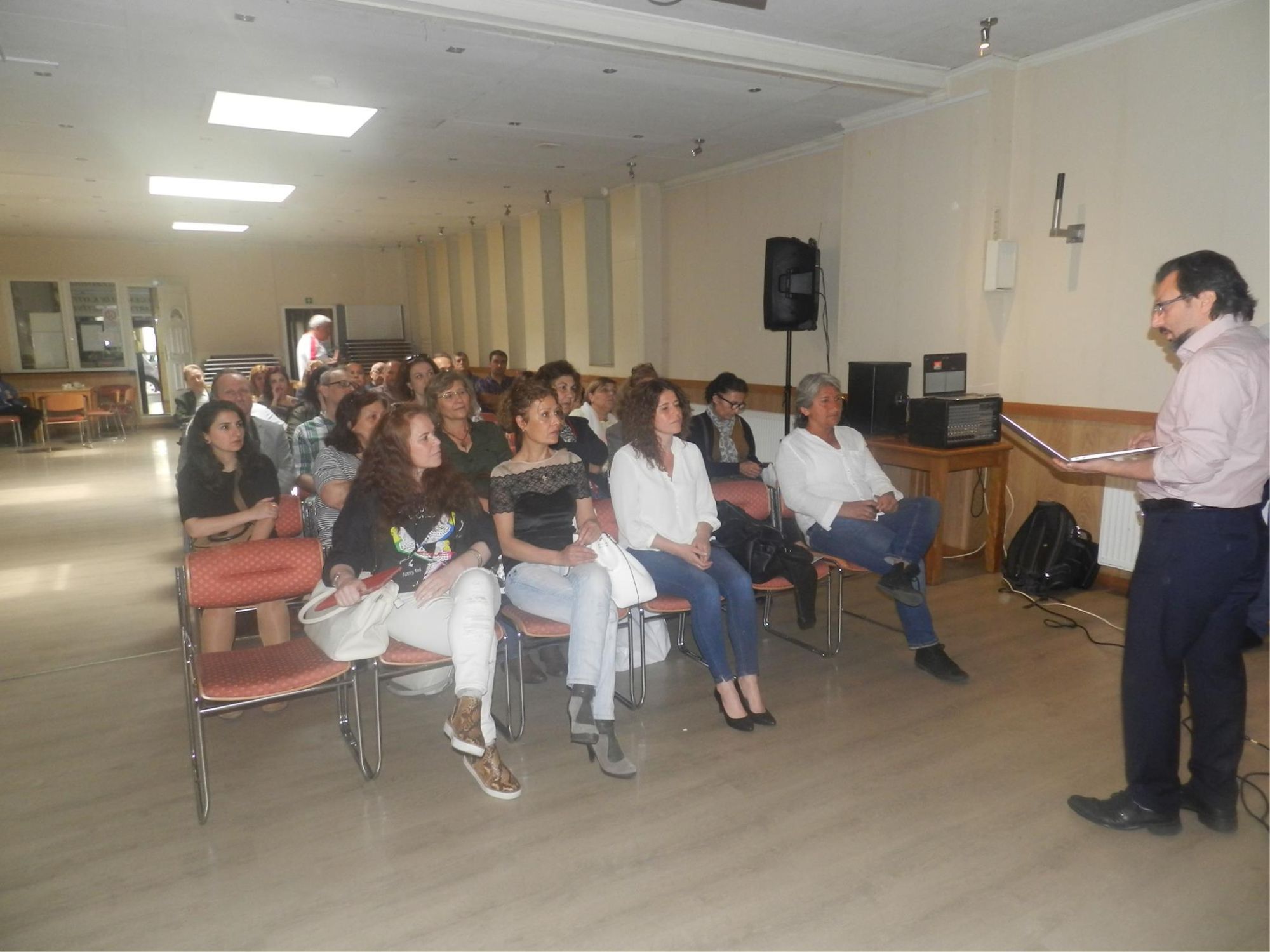 NASUH MAHRUKİ BELÇİKA ATATÜRKÇÜ DERNEĞİ'NİN KONUĞU OLDU