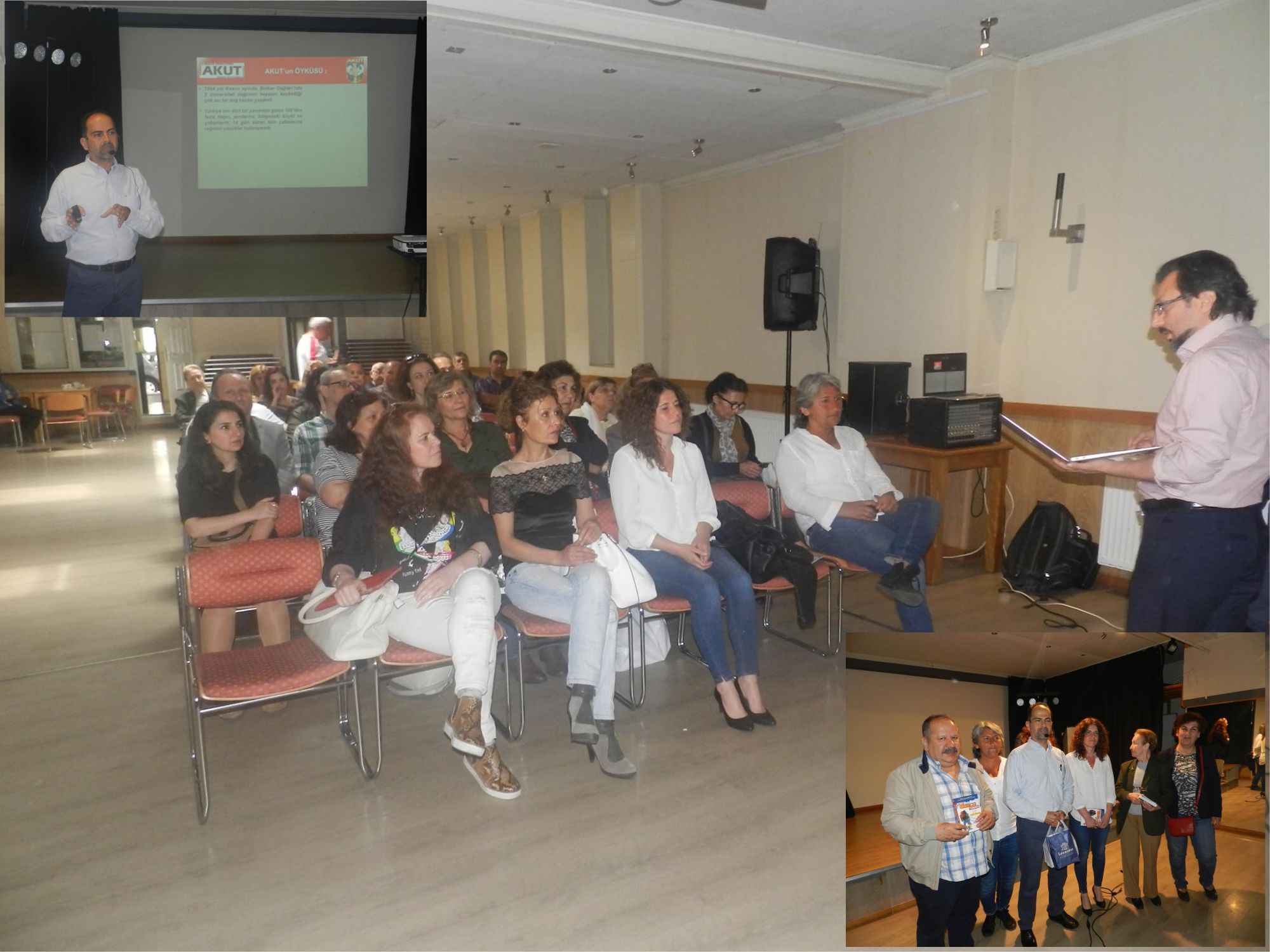 NASUH MAHRUKİ BELÇİKA ATATÜRKÇÜ DERNEĞİ'NİN KONUĞU OLDU
