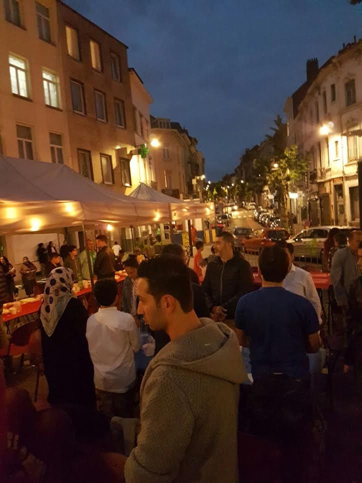 Place Houwaert'da İftar Çadırı Kuruldu