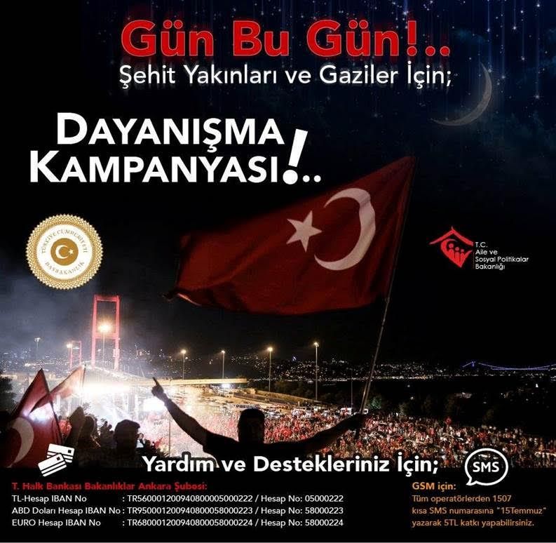 BAŞBAKANLIKTAN YARDIM KAMPANYASI