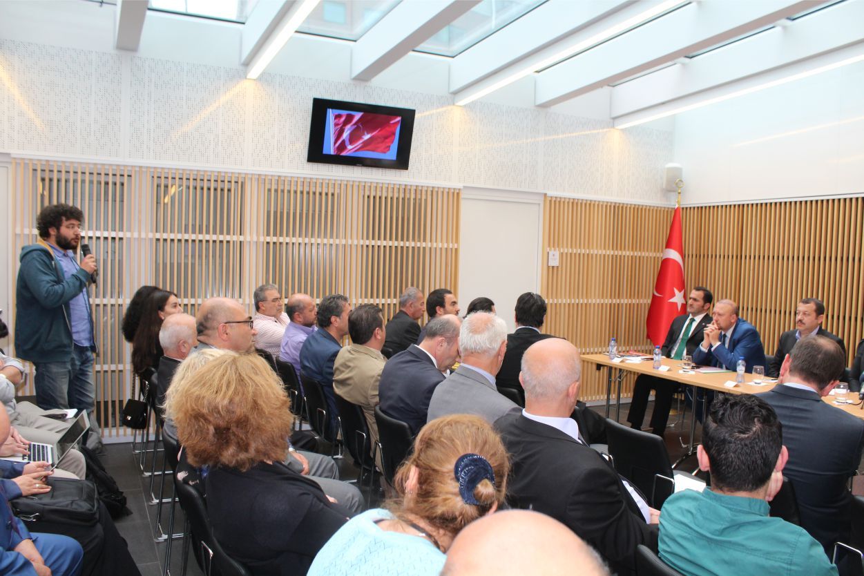 TBMM Dışişleri Komisyonu üyeleri Brüksel'de STK Temsilcileriyle buluştu...