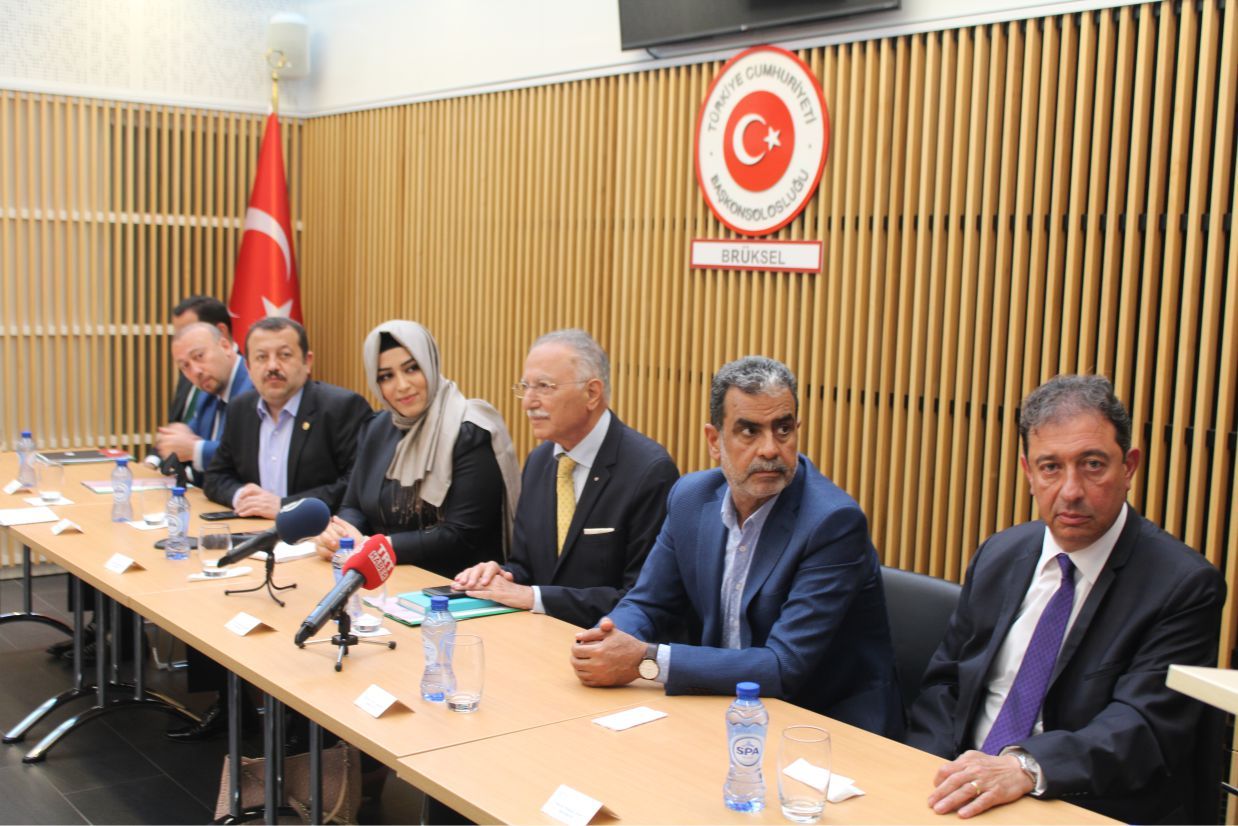 TBMM Dışişleri Komisyonu üyeleri Brüksel'de STK Temsilcileriyle buluştu...