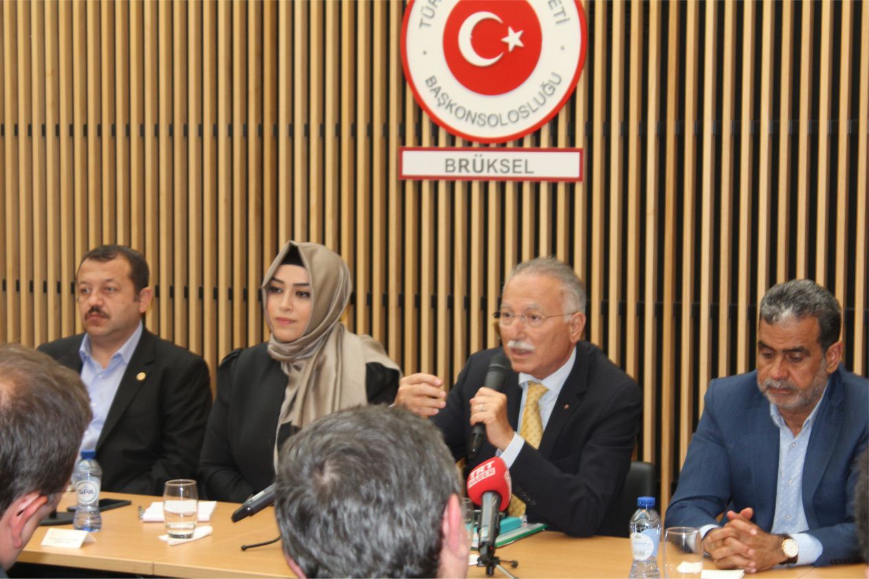 TBMM Dışişleri Komisyonu üyeleri Brüksel'de STK Temsilcileriyle buluştu...