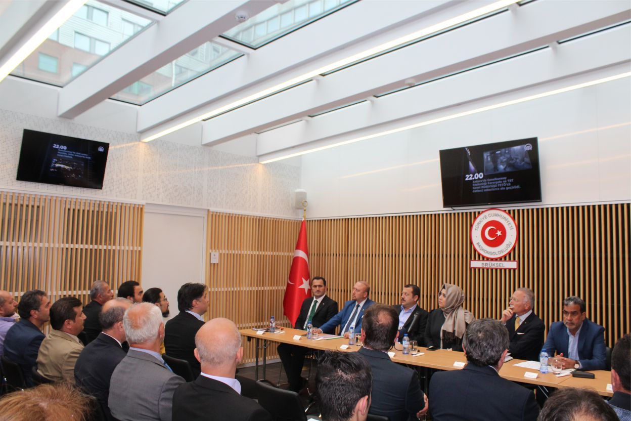 TBMM Dışişleri Komisyonu üyeleri Brüksel'de STK Temsilcileriyle buluştu...