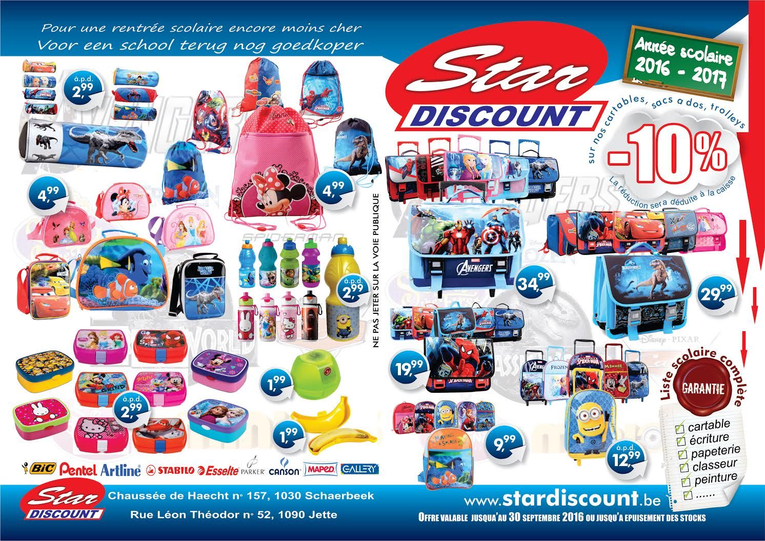 STAR Discount 2016-2017 EĞİTİM SEZONUNA EKONOMİK ÜRÜNLERİYLE HAZIRLANDI