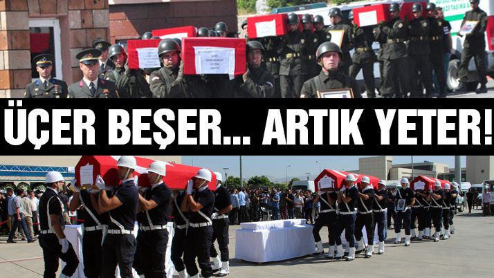 YETER ARTIK DURSUN BU TERÖR. Hemen her gün şehit haberi!