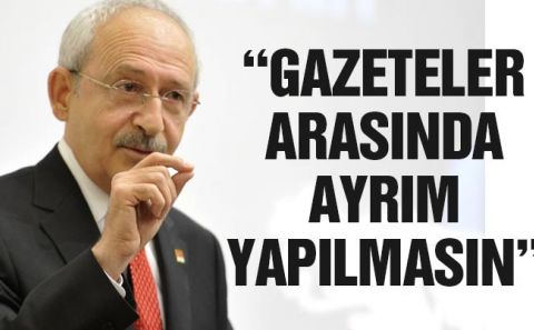 Kılıçdaroğlu: 
