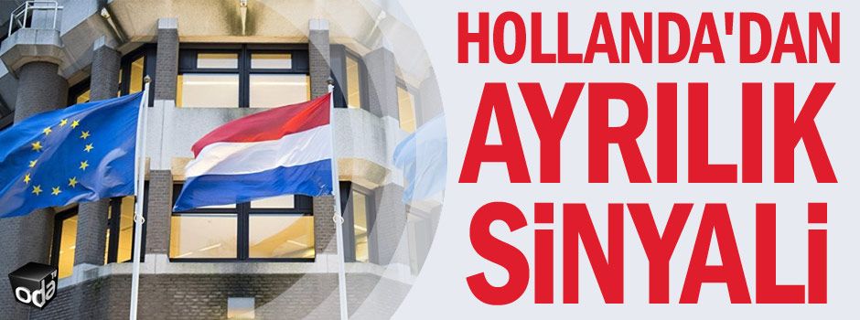 Hollanda'dan ayrılık sinyali