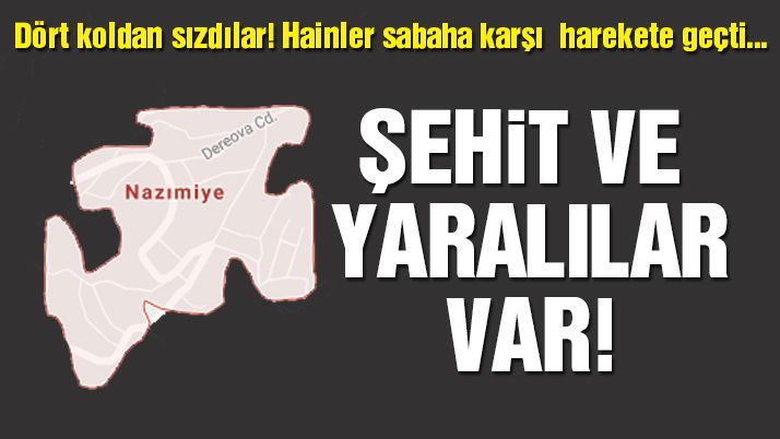 Tunceliâ€™de çatışma! Şehitler var...