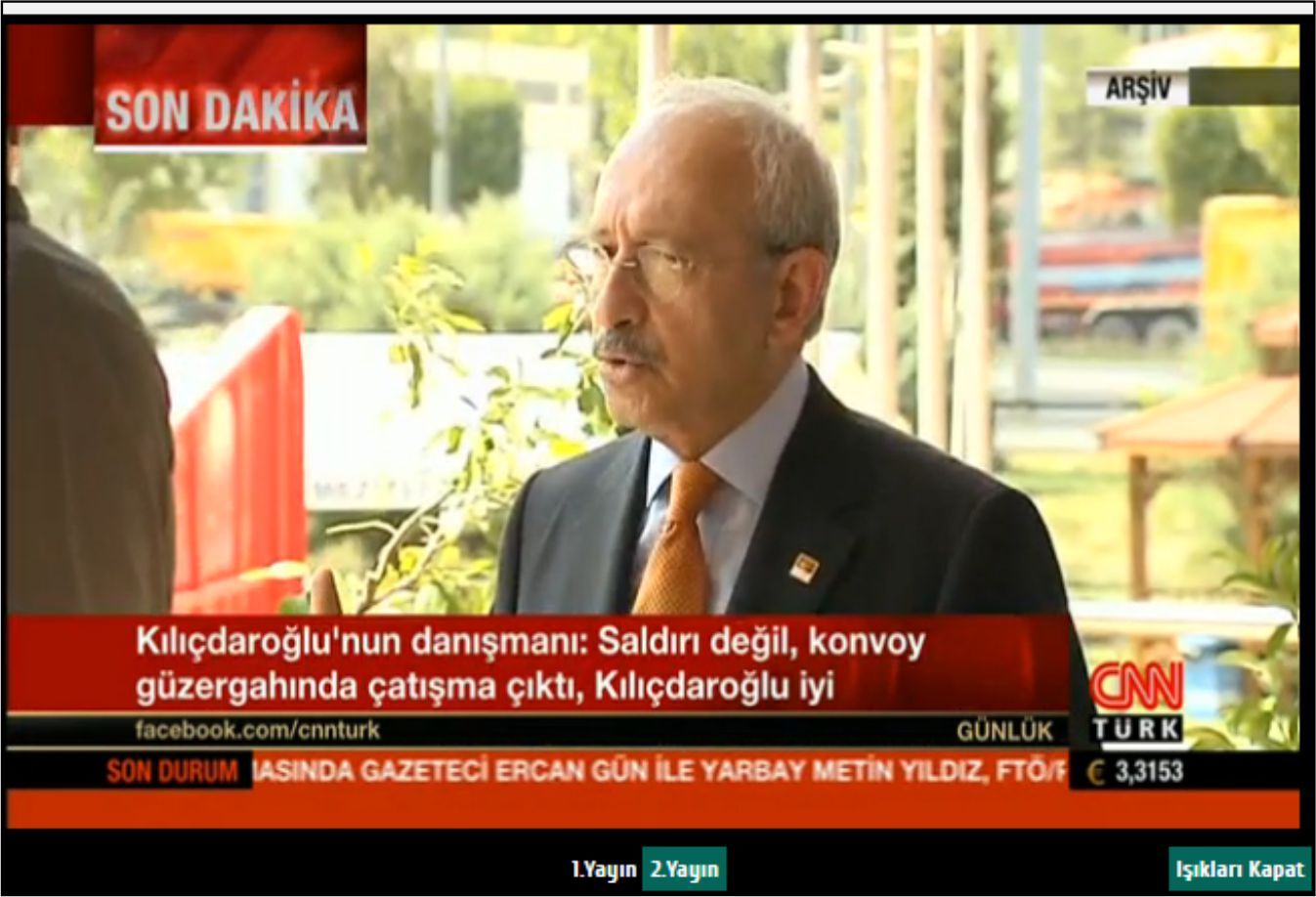 Son dakika haberleri… Artvinâ€™de Kılıçdaroğlu'nunda içinde bulunduğd CHP konvoyuna saldırı