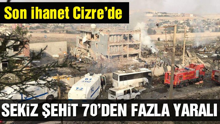 Türkiye Kaosa sürükleniyor... Cizreâ€™de hain saldırı,  Şehitler ve yaralılar var.