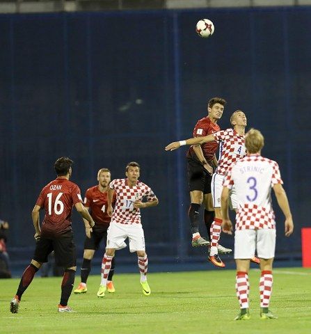 Türkiye Hırvatistan maçı nefesleri kesti! Maç 1-1 Berabere kaldı...