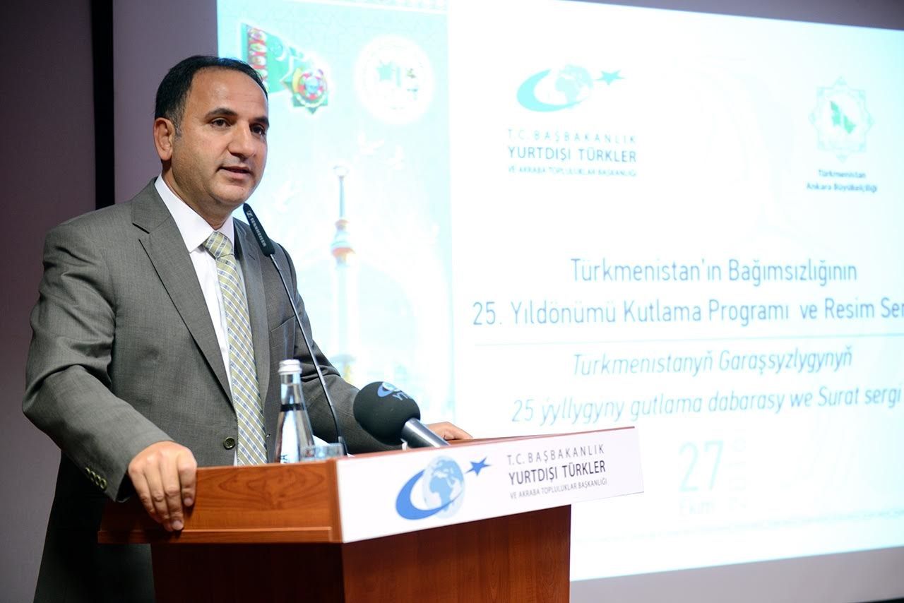 Türkmenistan’;ın Bağımsızlığının 25. Yıl Dönümü YTB’de kutlandı