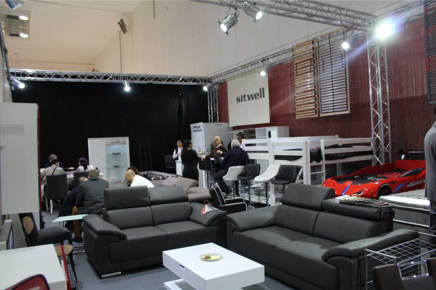Belçika EXPO Mobilya Fuarında yer alan Sitwell’e büyük ilgi vardı