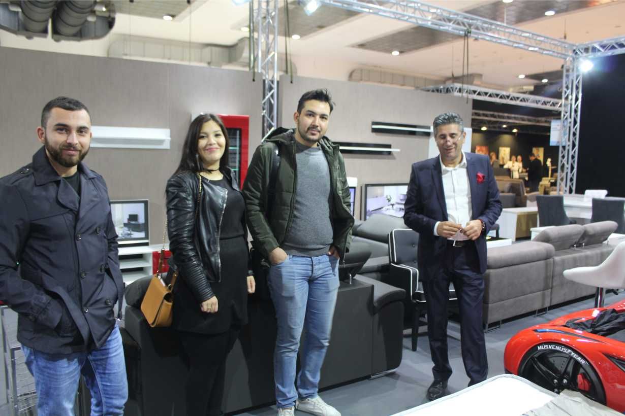 Belçika EXPO Mobilya Fuarında yer alan Sitwell’e büyük ilgi vardı