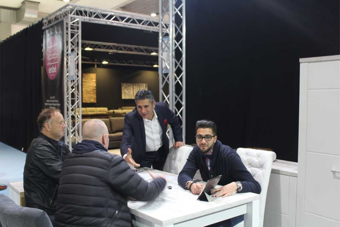 Belçika EXPO Mobilya Fuarında yer alan Sitwell’e büyük ilgi vardı