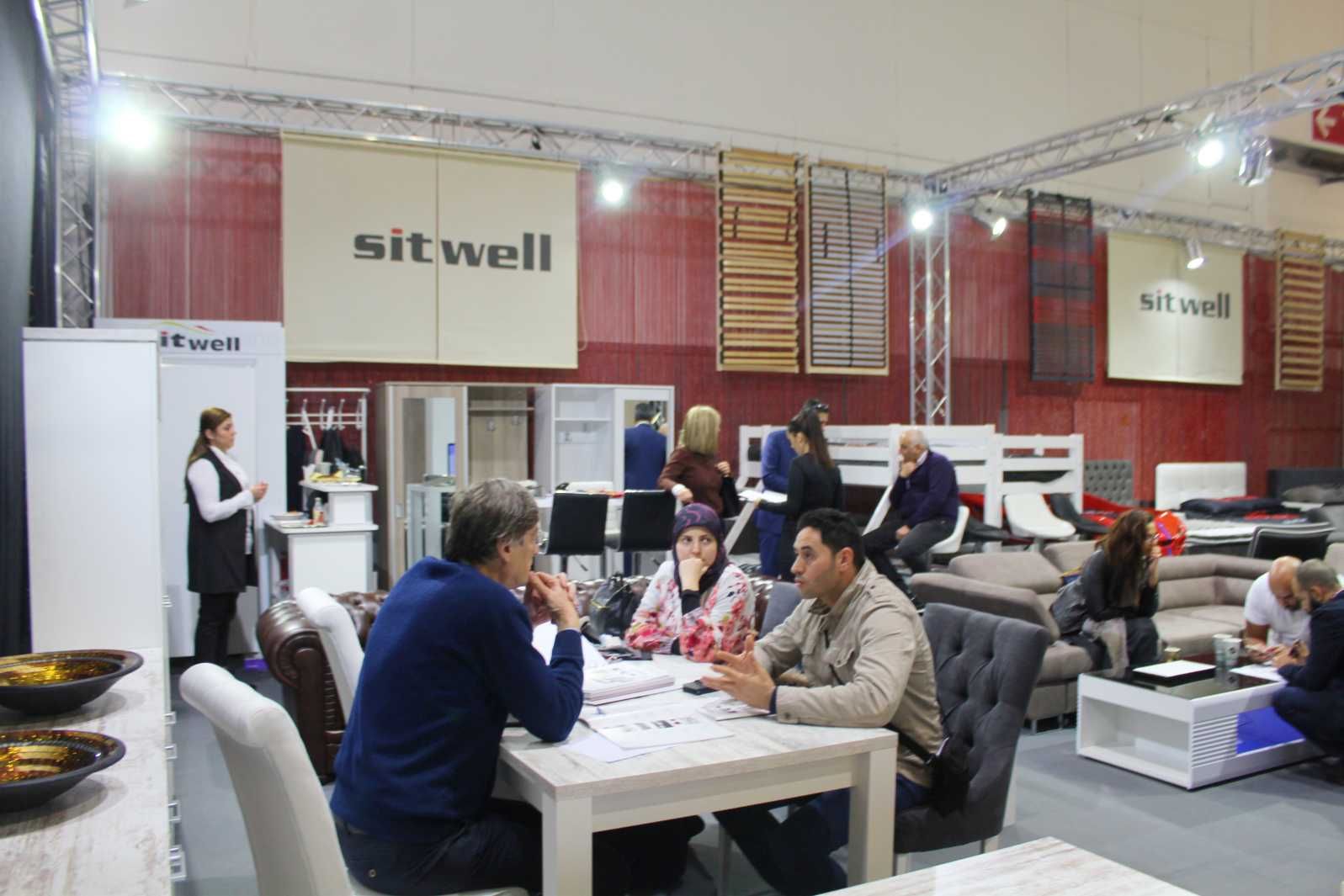 Belçika EXPO Mobilya Fuarında yer alan Sitwell’e büyük ilgi vardı