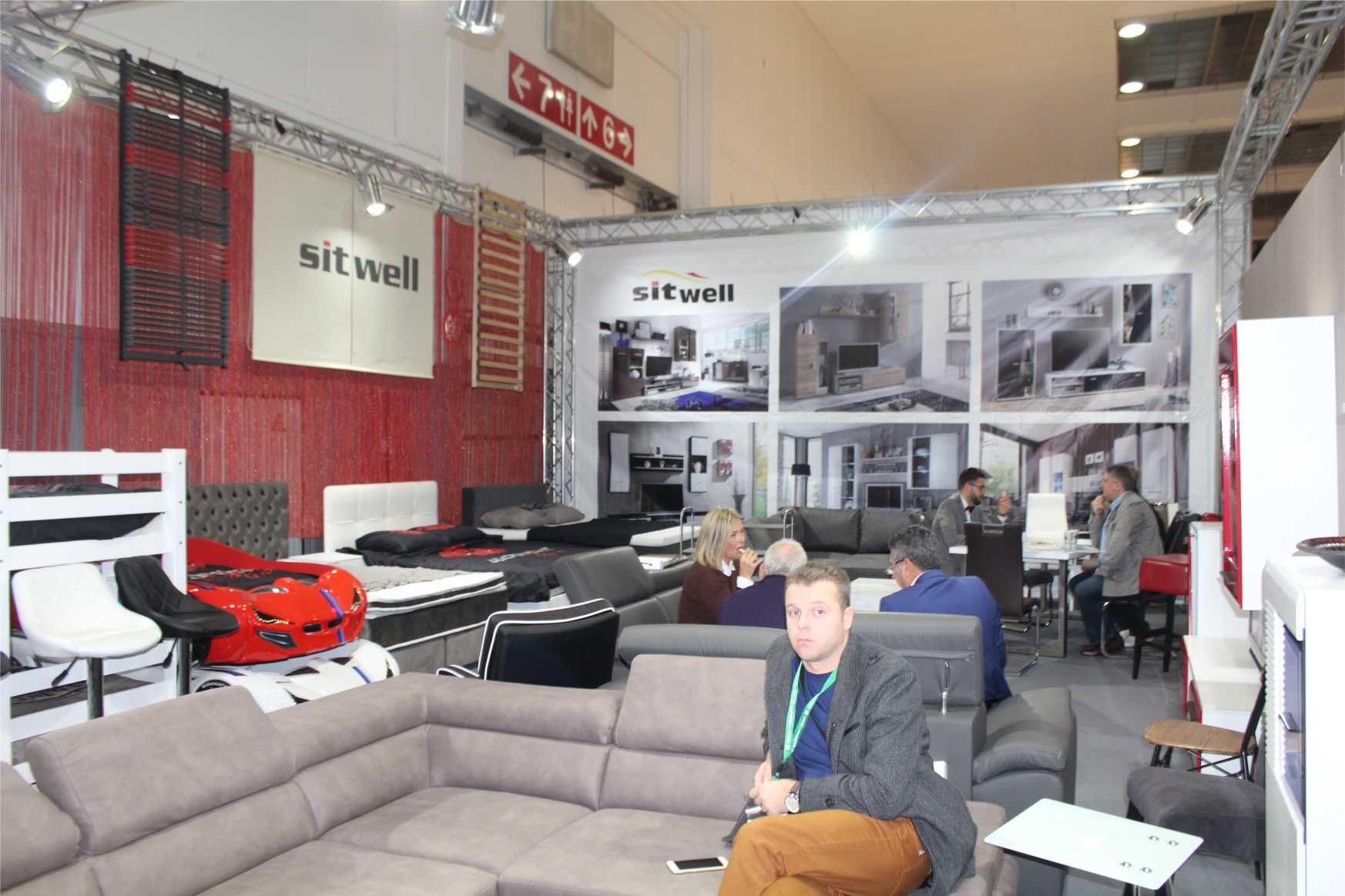 Belçika EXPO Mobilya Fuarında yer alan Sitwell’e büyük ilgi vardı