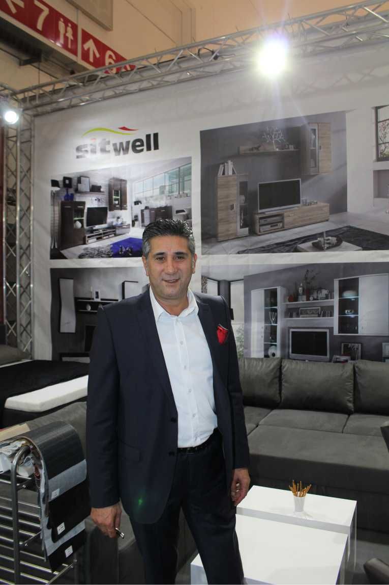 Belçika EXPO Mobilya Fuarında yer alan Sitwell’e büyük ilgi vardı