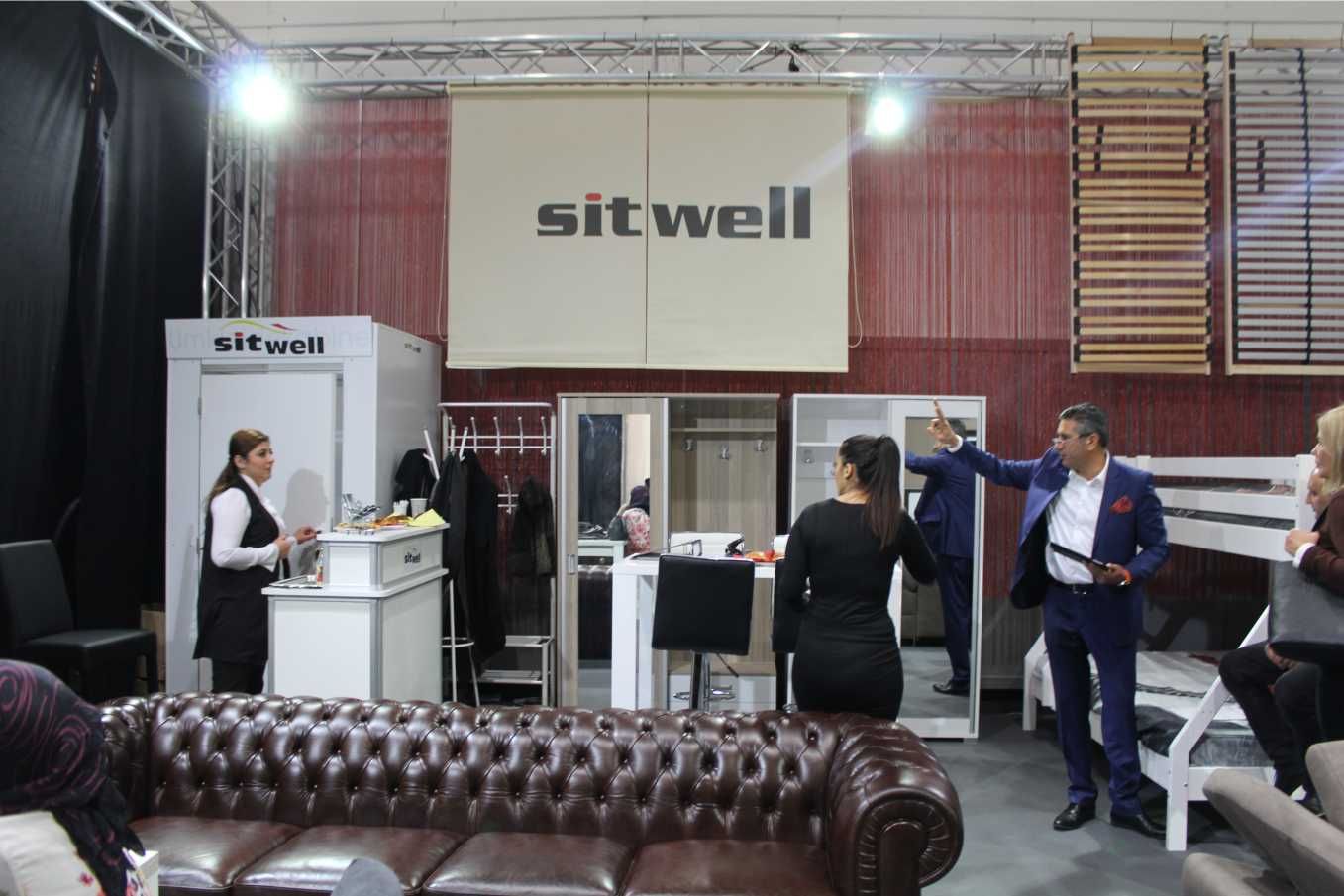 Belçika EXPO Mobilya Fuarında yer alan Sitwell’e büyük ilgi vardı