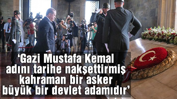 Cumhurbaşkanı Erdoğanâ€™dan 10 Kasım mesajı â€œDAHİ ASKER VE DAHİ DEVLET ADAMIâ€
