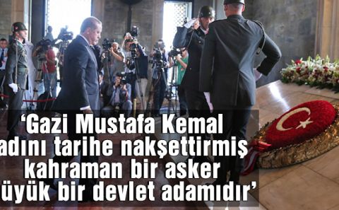 Cumhurbaşkanı Erdoğanâ€™dan 10 Kasım mesajı â€œDAHİ ASKER VE DAHİ DEVLET ADAMIâ€