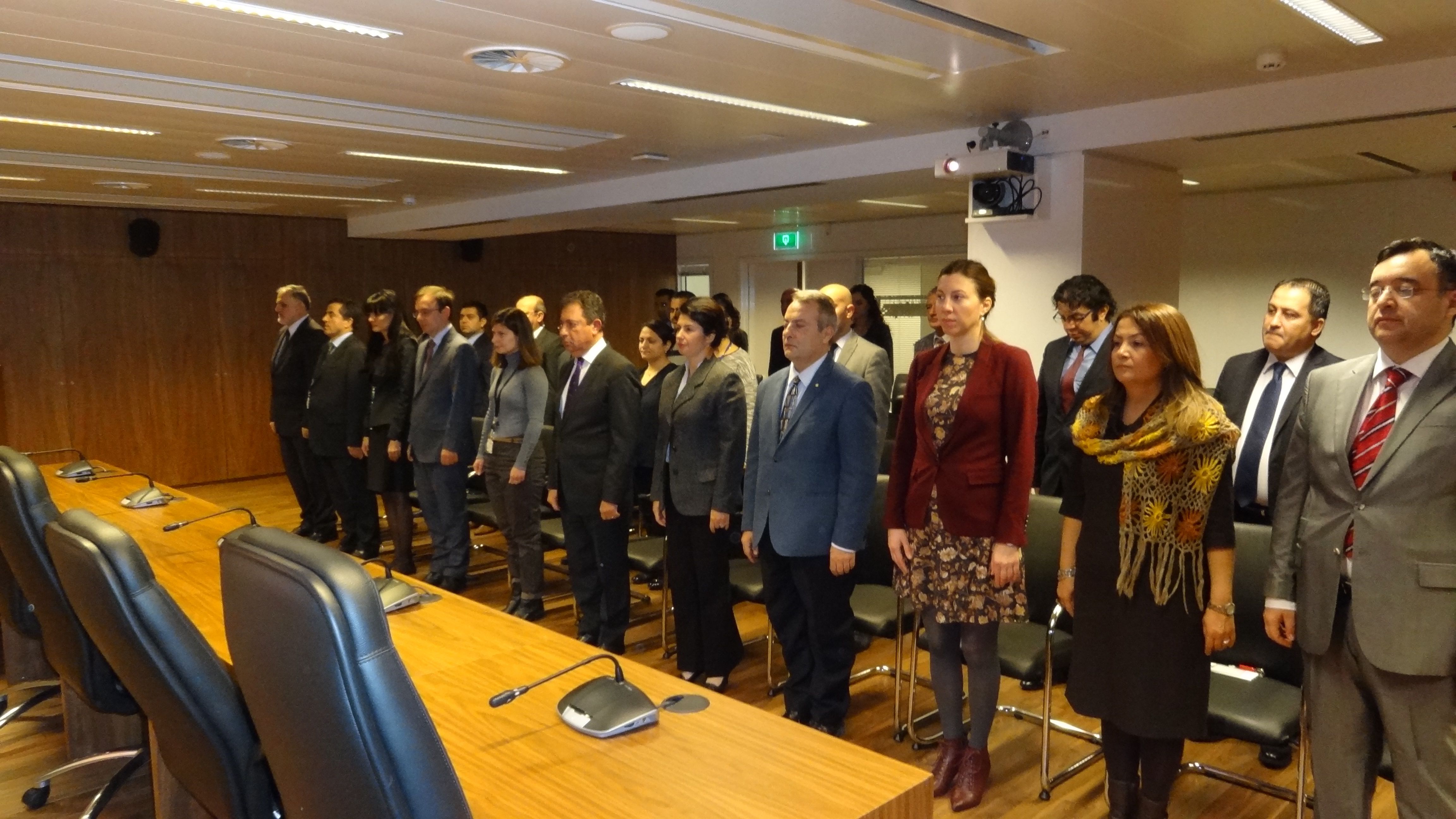 T.C. Brüksel Büyükelçiliğiâ€™nde 10 Kasım Atatürkâ€™ü Anma Töreni Düzenlendi
