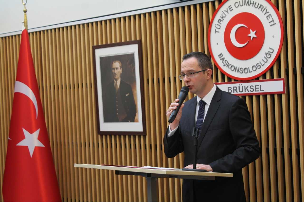 Cumhuriyetimizin Kurucusu Atatürk Brüksel Başkonsolosluğunda Anıldı