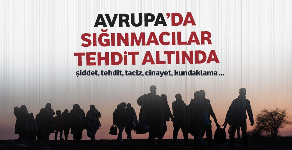 AB'de sığınmacılara yönelik suçlar arttı