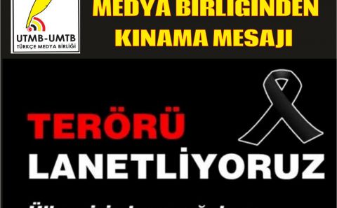 BTMB: â€˜â€™TERÖR İNSANLIĞA KARŞI İŞLENEN VAHŞİ BİR EYLEMDİR, KINIYORUZâ€™â€™
