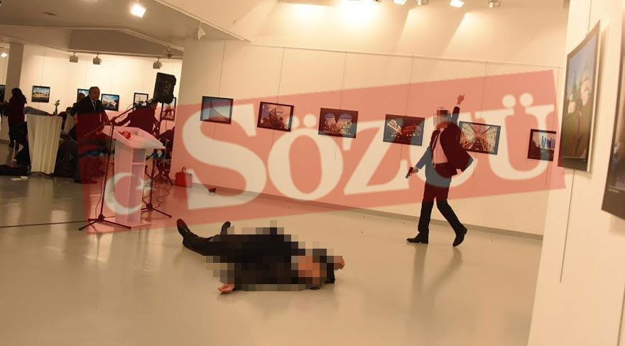 FLAŞ.... Rusya Büyükelçisi Ankaraâ€™da silahlı suikasta uğradı!