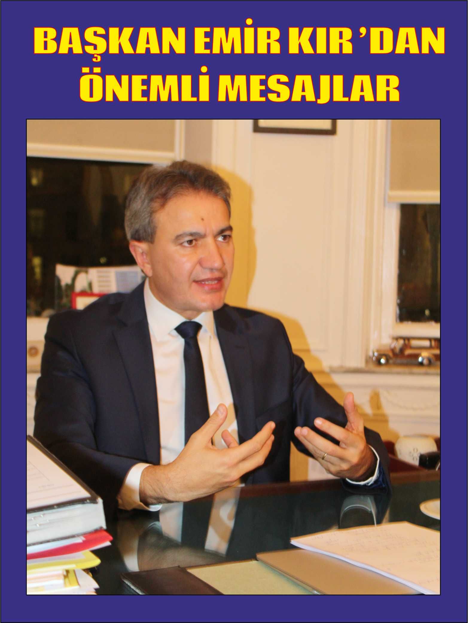 BAŞKAN EMİR KIR: â€œBAKANLAR JAN JAMBON VE THEO FRANCKEN BELÇİKA DEMOKRASİâ€™SİNİ ZEDELİYOR