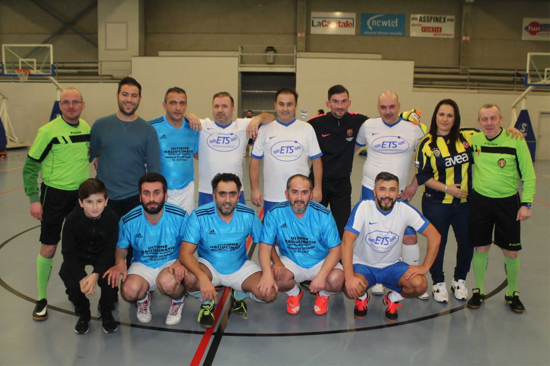 SCHAERBEEK â€˜VETERANLAR MİNİ FUTBOL 2016 TURNUVASIâ€™ SONUÇLANDI