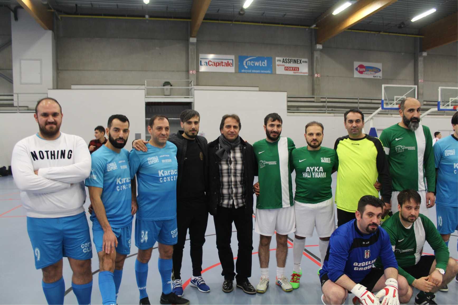 SCHAERBEEK â€˜VETERANLAR MİNİ FUTBOL 2016 TURNUVASIâ€™ SONUÇLANDI