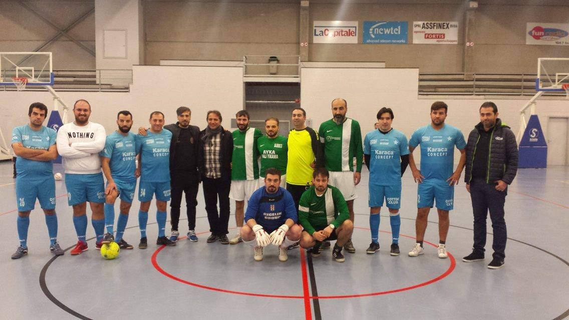 SCHAERBEEK â€˜VETERANLAR MİNİ FUTBOL 2016 TURNUVASIâ€™ SONUÇLANDI