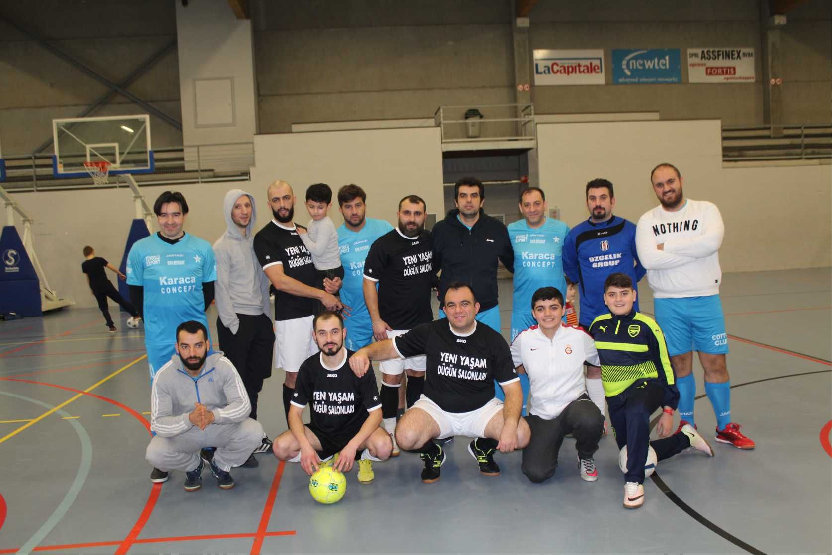 SCHAERBEEK â€˜VETERANLAR MİNİ FUTBOL 2016 TURNUVASIâ€™ SONUÇLANDI