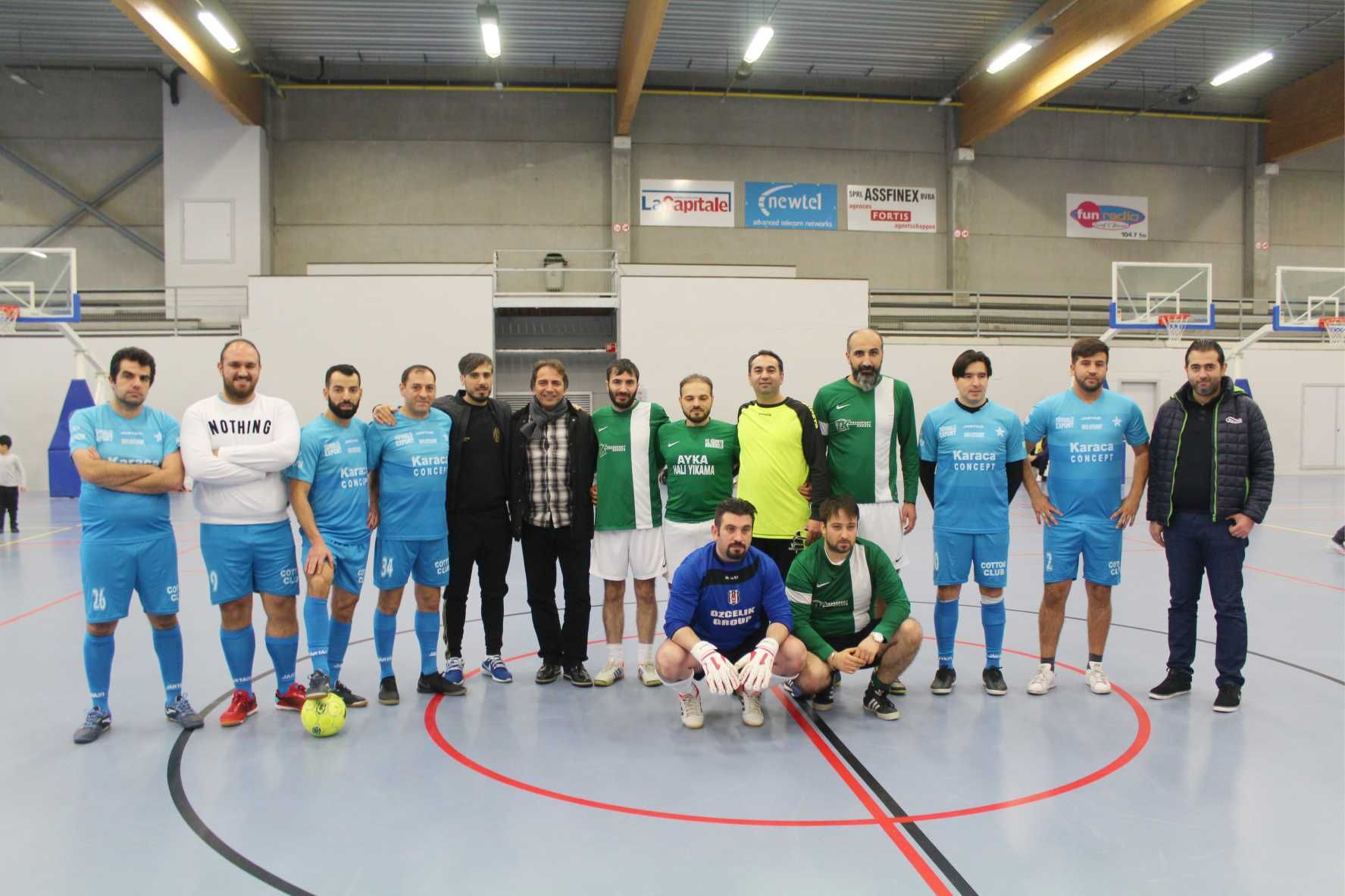 SCHAERBEEK â€˜VETERANLAR MİNİ FUTBOL 2016 TURNUVASIâ€™ SONUÇLANDI