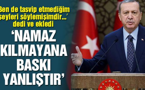 Erdoğanâ€™dan â€˜yaşam tarzıâ€™ açıklaması