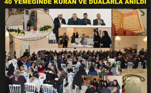 SEVİLAY GÜNDOĞDU 40 YEMEĞİNDE KURAN VE DUALARLA ANILDI