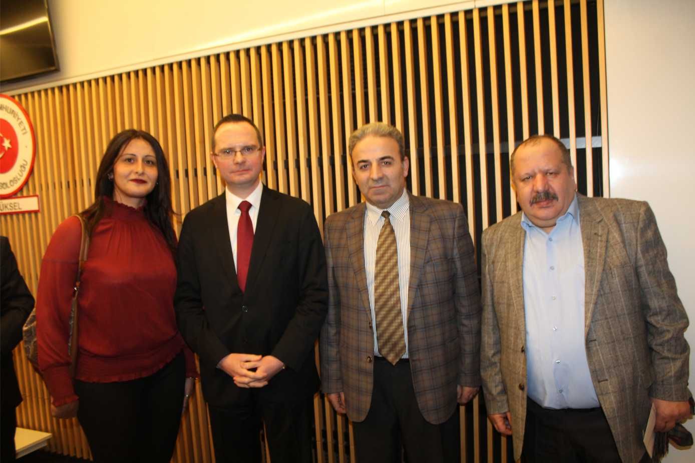 BRÜKSEL BAŞKONSOLOSU ULUSOY VERİLEN BİR RESEPSİYONLA VEDA ETTİ