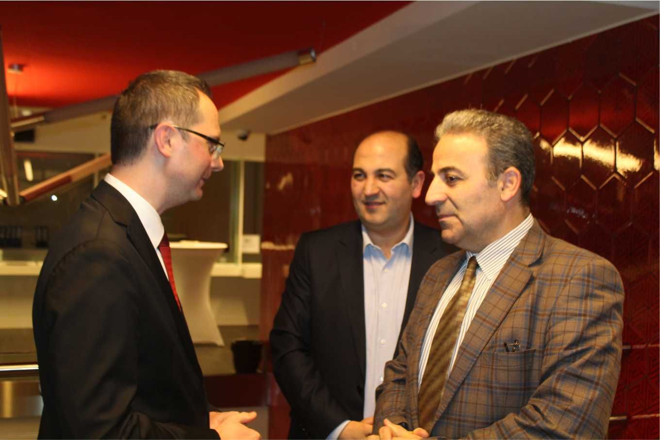 BRÜKSEL BAŞKONSOLOSU ULUSOY VERİLEN BİR RESEPSİYONLA VEDA ETTİ