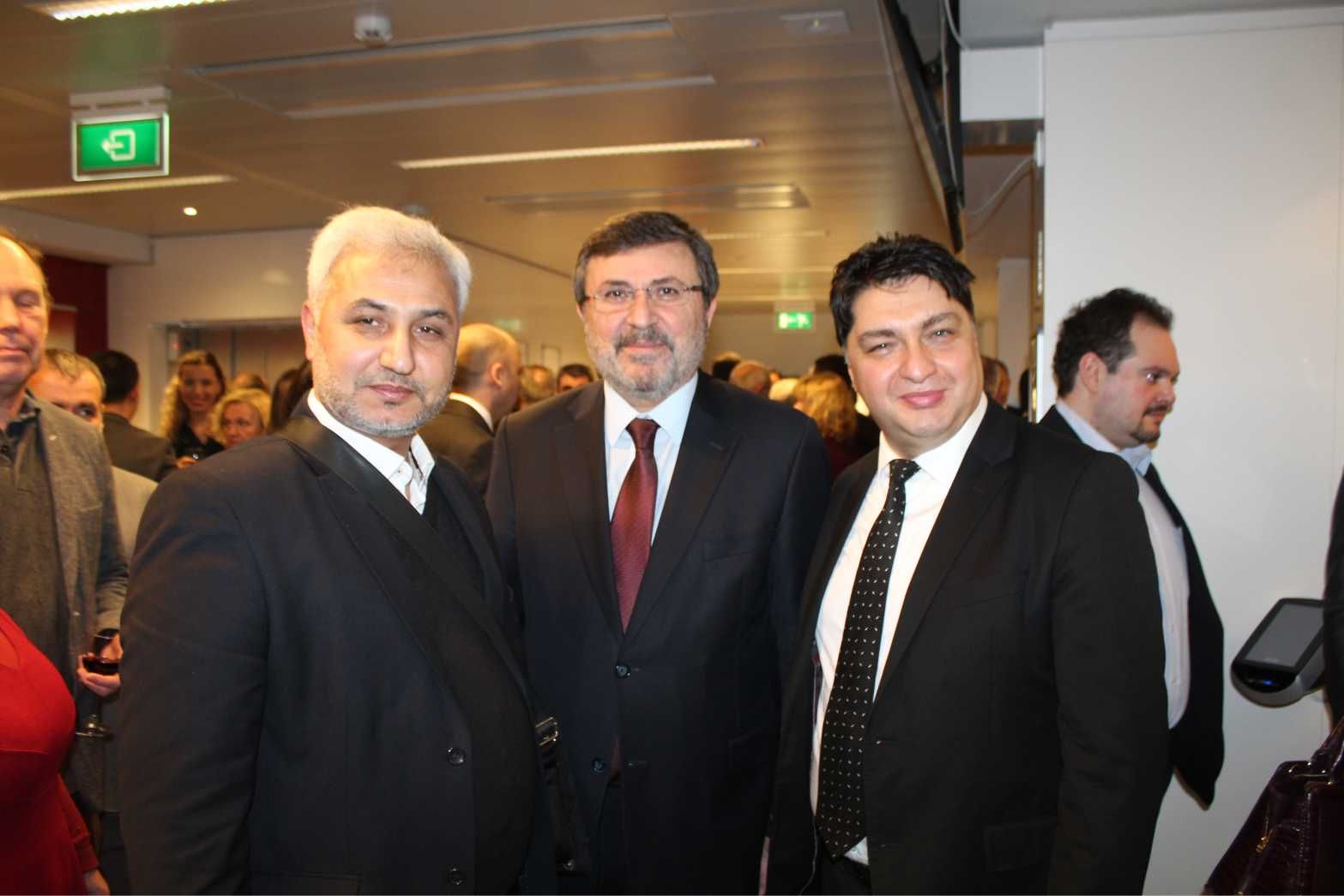 BRÜKSEL BAŞKONSOLOSU ULUSOY VERİLEN BİR RESEPSİYONLA VEDA ETTİ