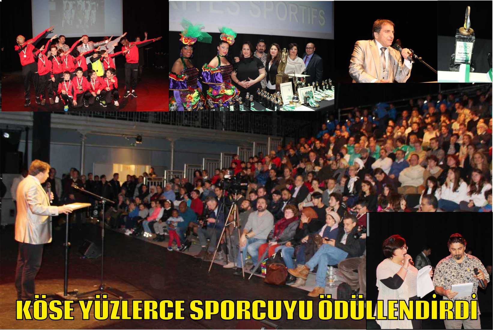 KÖSE YÜZLERCE SPORCUYU ÖDÜLLENDİRDİ