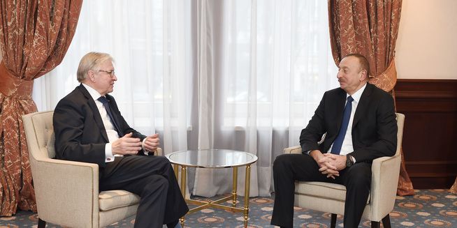 AZERBAYCAN CUMHURBAŞKANI İLHAM ALİYEV BRÜKSELâ€™DE ZİYARETLERDE BULUNDU