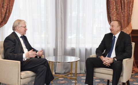 AZERBAYCAN CUMHURBAŞKANI İLHAM ALİYEV BRÜKSELâ€™DE ZİYARETLERDE BULUNDU