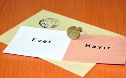 REFERANDUM İÇİN YURTDIŞINDAKİ VATANDAŞLAR 27 MART-09 NİSAN'DA SANDIĞA GİDECEKLER