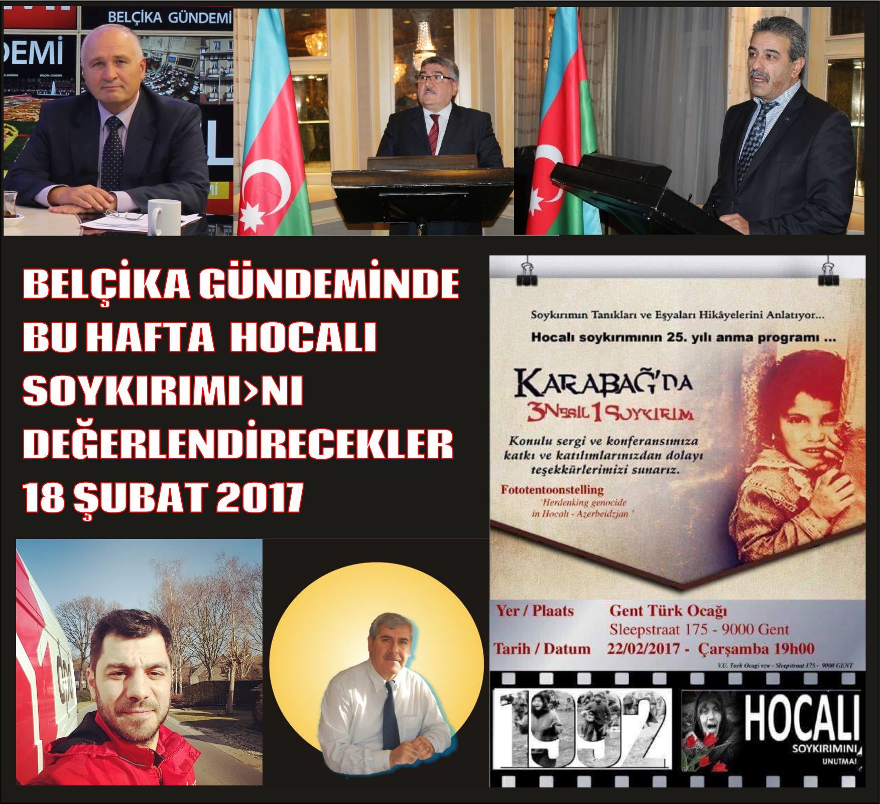 BELÇİKA GÜNDEMİNDE BU HAFTA  HOCALI  SOYKIRIMIâ€ºNI DEĞERLENDİRECEKLER