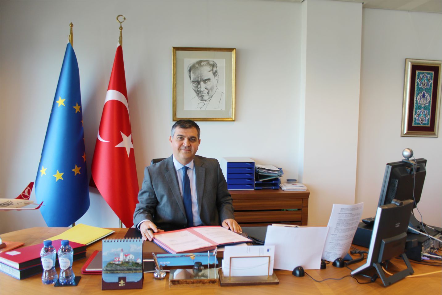 BÜYÜKELÇİ KAYMAKCI TÜRKİYE-AB İLİŞKİLERİNİ DEĞERLENDİRDİ.